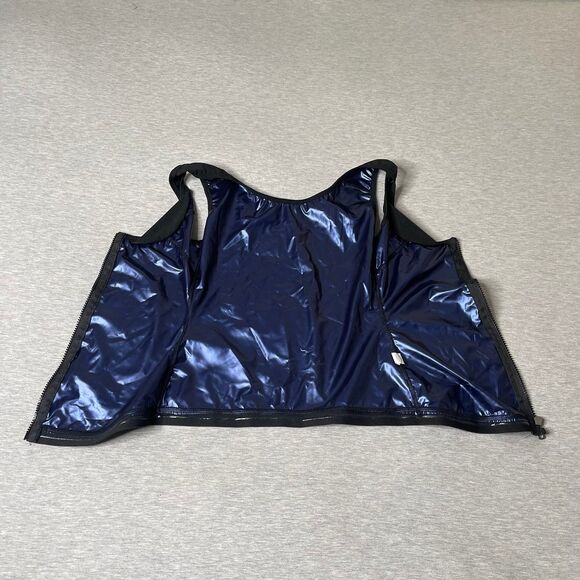 Lucky Clover Women’s Sauna Sweat Vest Adjustable Zipper Waist Trainer Tank Top - Picture 3 of 8